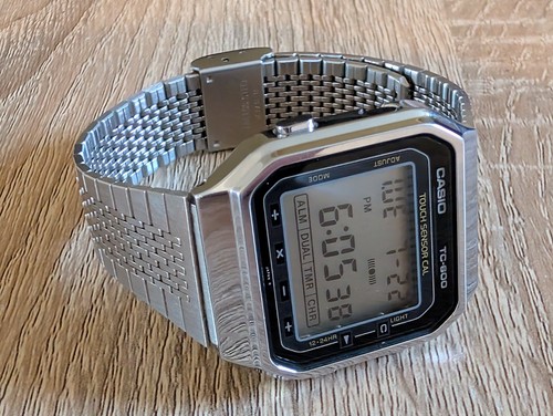Orologio vintage casio - casio, tc-600