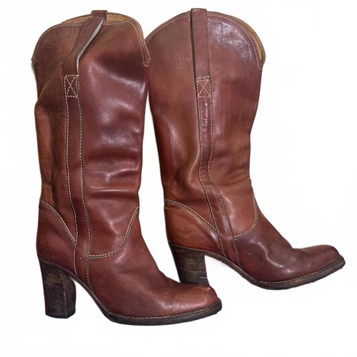 Stivali cowgirl impilati