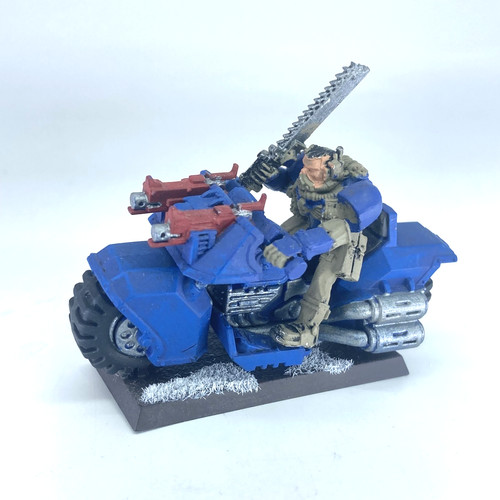 Space marines scout bike - space,
