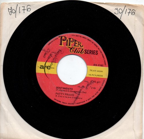 Patty pravo disco - disco, 45