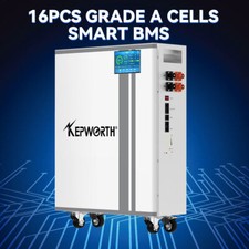 Batteria al litio 48 V 100 Ah 5,12 kWh LiFePO4 energia domestica fotovoltaica