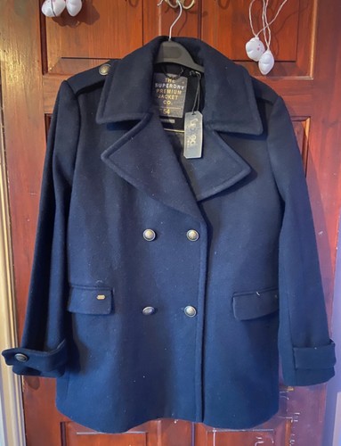 Superdry uk16 cappotto giacca - superdry,