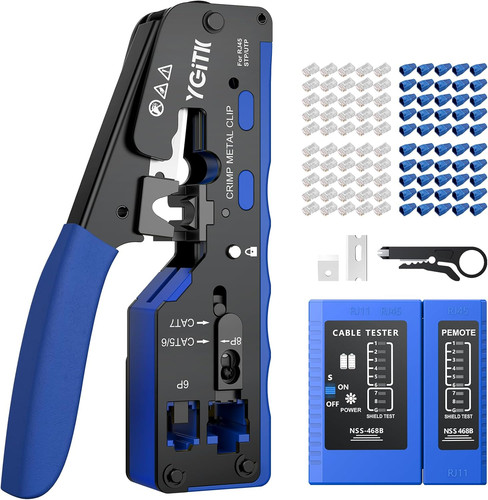 Pinza crimpatrice rj45 rete - crimpatrice,
