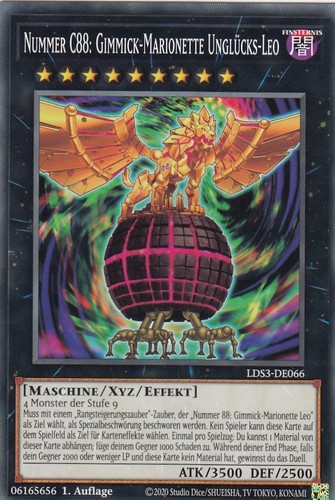 Numero c88 gimmick - numero, gimmick-burattino