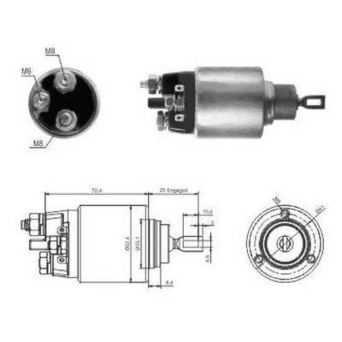 122 elettromagnete motore - 122,