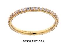 Anello fedina Eternity oro
