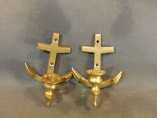 2 Candeliere Ancora IN Ottone