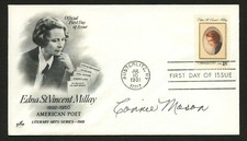 Connie Mason autografo firmato