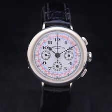 Eberhard & Co Replica Chronograph Excelsior Park  925 silver 38 mm cal. 40 + box
