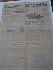 GAZZETTA DELL'EMILIA 31 MARZO