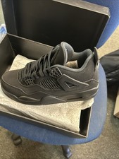 Nike Air Jordan IV Black Cat Scarpe Sportive per Uomo, EU40.5