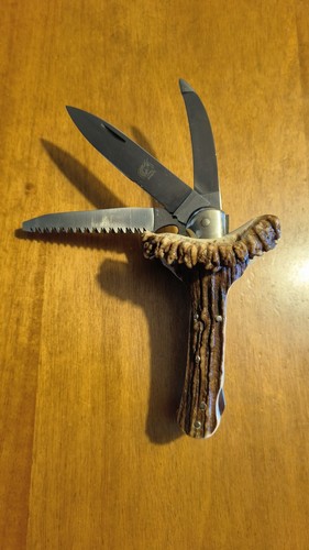 Coltello lepre vintage manico - vintage,