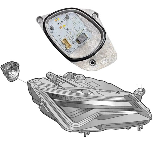 575941476 modulo led destro - modulo,