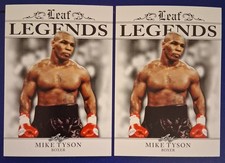 (2) Carte da Boxe IRON MIKE T