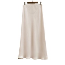 Gonna Lunga Satinata Lumina