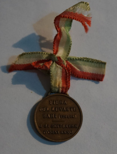 Medaglia fiera del - fiera, levante