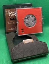 Moneta medaglia in argento Unoaerre intercoins mondiali Germania 1974 - perfetta