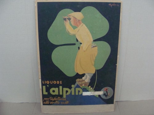 Alpin cartello insegna - alpin,