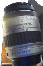 Pentax 28-80 mm f/3.5-5.6 obiettivo AF zoom FA per K-1 k-70 kp k-3 k-50 k-5 argento