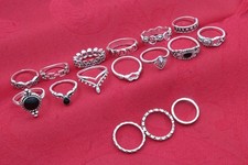 Set anelli donna vintage
