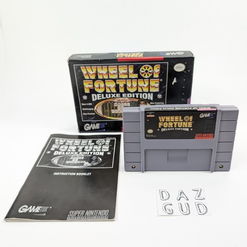 Snes wheel fortune - wheel, con