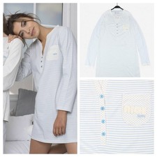 camicia da notte manica lunga