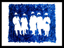 MARIO SCHIFANO-  SERIGRAFIA - I FUTURISTI - Prova d'artista