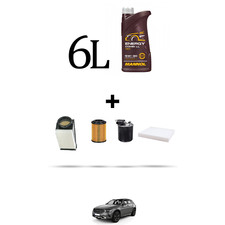 HOFFCAR Kit tagliando 4 FILTRI