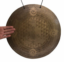 Gong Tibetano Mantra Chakra Yogi 44 CM 1kg750 Yoga Nepal 10139