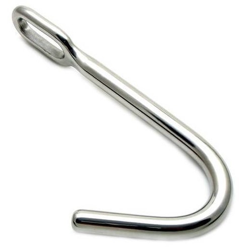 Metal hard gancio anale - -, per
