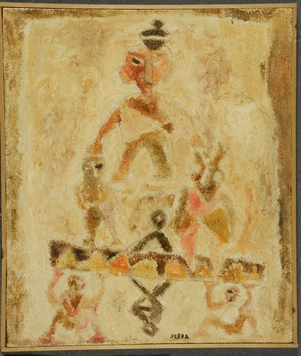 Serra tommaso idoli affresco - serra, "idoli"