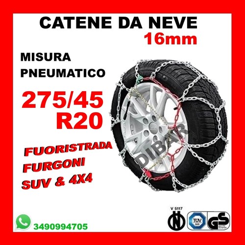Catene neve per furgoni e - catene, da