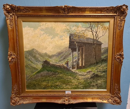 Paesaggio del maestro giuseppe - maestro,