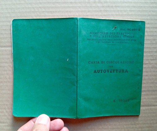 1972 libretto carta - libretto,