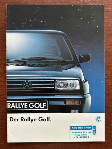 Brochure depliant volkswagen - brochure,