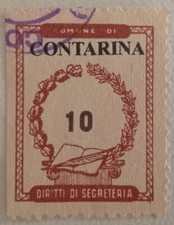 CONTARINA (RO) MARCA DA BOLLO