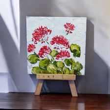 Geranio Originale Quadro 3D
