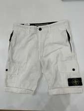 Bermuda Stone Island Bianco Taglia 30