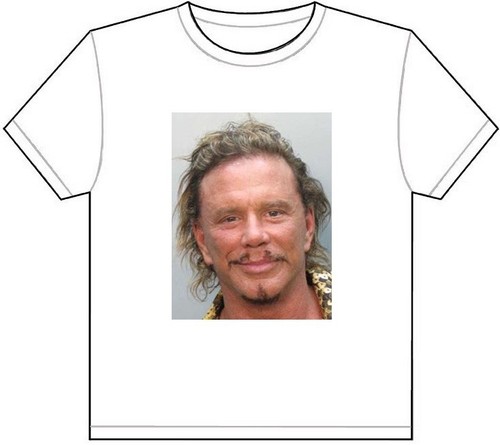 Mickey rourke mug shot - mickey,