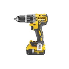 Trapano avvitatore con percussione 18V XR Litio + 2 Batterie 5.0Ah - Dewalt DCD7