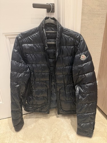 Piumino uomo moncler navy - moncler,