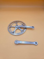 Manovella Campagnolo Super Record 170 mm 52/42 denti vintage crank set L'Eroica
