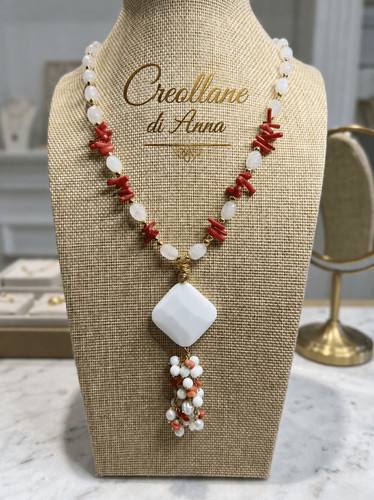 Collana artigianale handmade - collana,