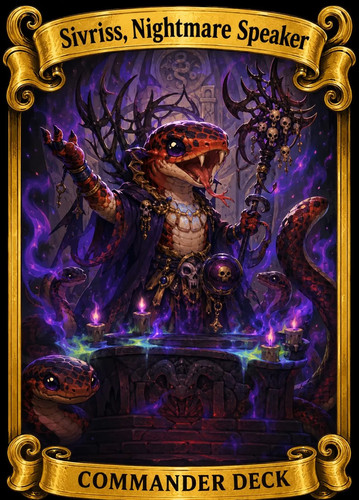 Sivriss nightmare speaker edh - sivriss,,