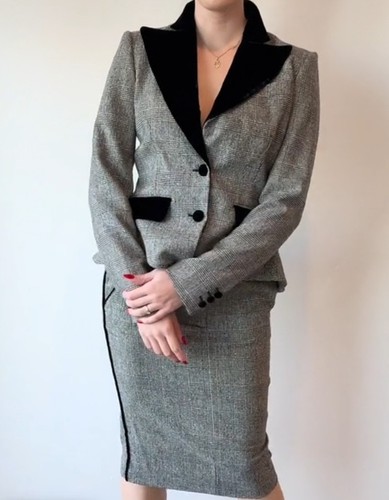 Set blazer vintage y2k roberto - set,