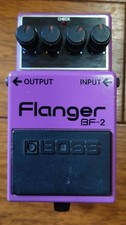 BOSS BF-2 Flanger Made in Japan etichetta verde