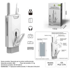 8 in 1 Kit Pulizia Tastiera PC