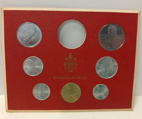 Vaticano monete serie - serie, 1969