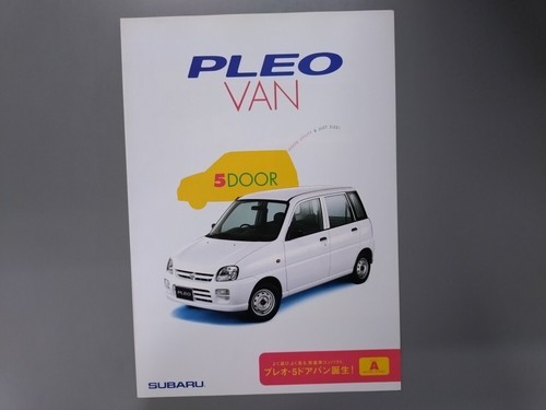 Catalogo pleo van ottobre 1998 - pleo,