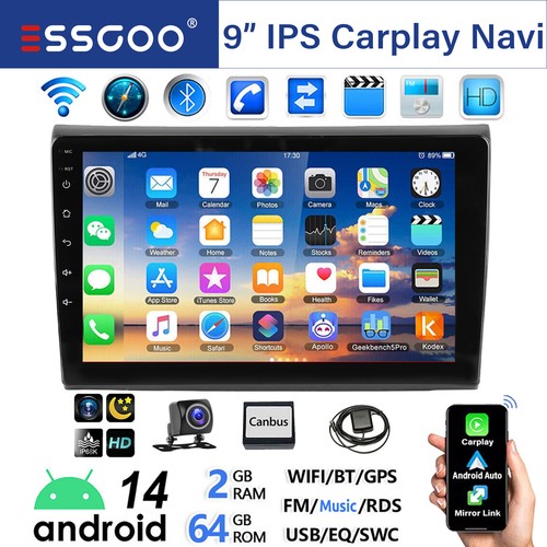 64gb android autoradio - 2+64gb, 14